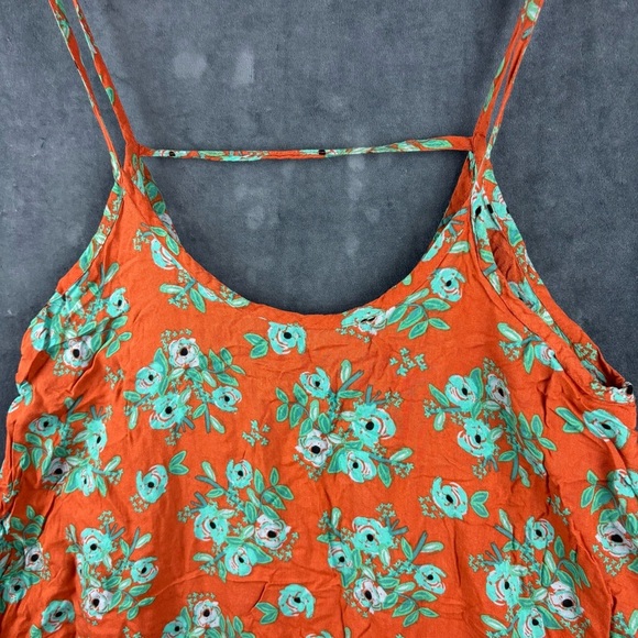 EUC NATURAL LIFE Women’s Boho Flowy Spaghetti Strap tank sz Large - Picture 2 of 8